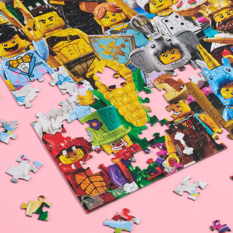 Puzzle LEGO Minifiguras 500 Piezas DISFRAZ 51317