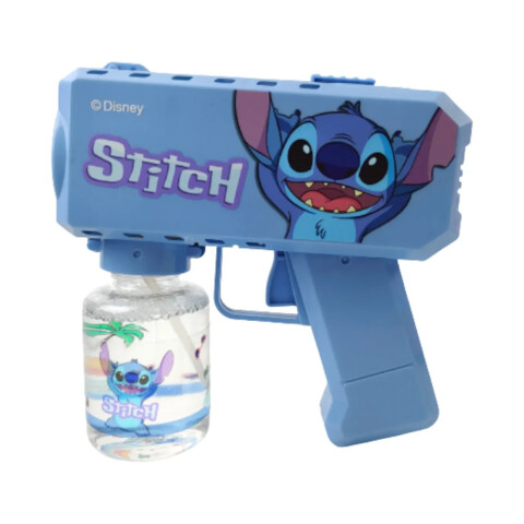 Burbujero Stitch Pistola con Luz y Sonido U