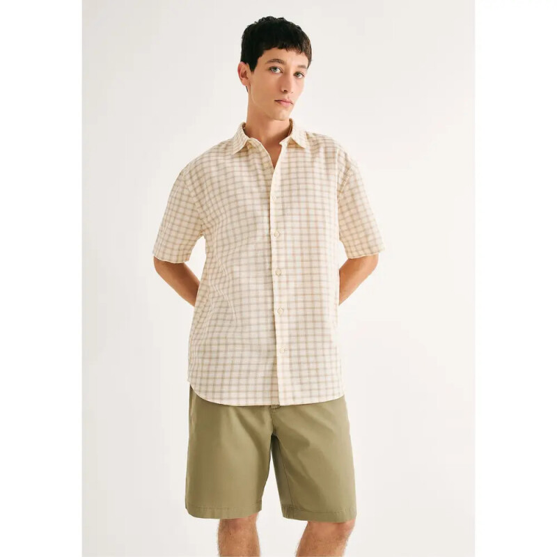 BERMUDA MASC OLIVA MEDIO