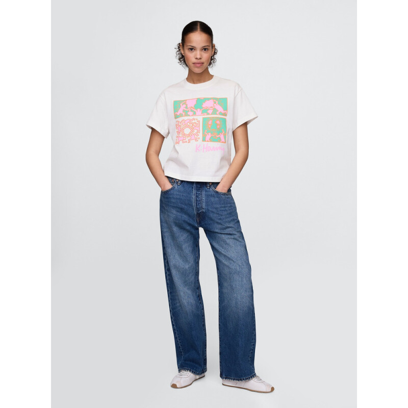 GRAPHICS 3PL - SS ART TEES NEW OFF WHITE