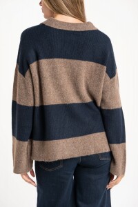 Sweater Polo Chocolate