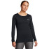 UA HG Armour Long Sleeve-BLK BLK-002