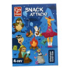Juego de Cartas Snack Attack! Juego de Cartas Snack Attack!