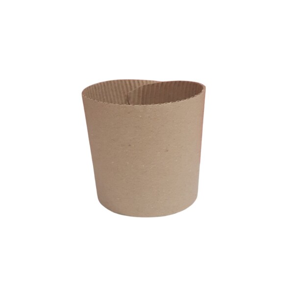 FAJA CARTÓN BEBIDAS CALIENTES 8 OZ MARRON