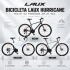 Bicicleta De Montaña Laux Hurricane 21v Rodado 29/700 43'' GRIS