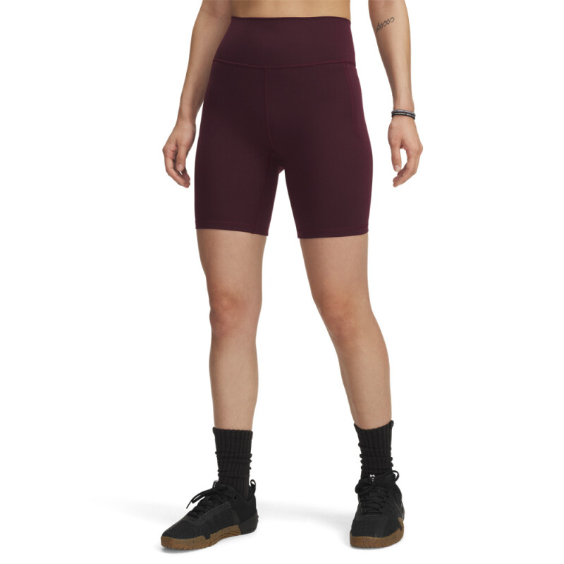 Meridian Bike Short 7in-GRN RED-600