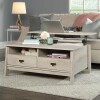 Mesa Ratona Articulada con cajones - Sauder - Linea Trestle Beige