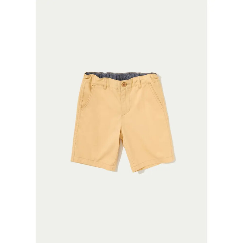 BERMUDA MASC AMARELO CLARO