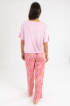 Pink paisley pant Rosado