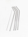 SORBITOS DE METAL CON CEPILLO 5PCS PLATEADO (V)