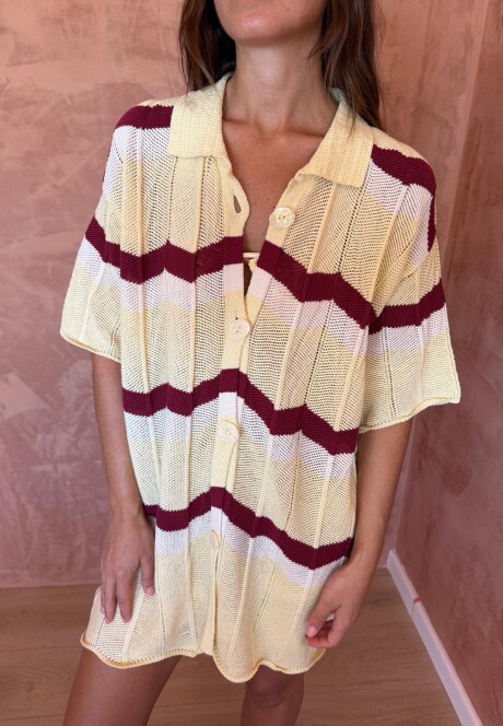 Camisa Riga SS26 Zig Butter