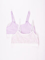 TOP TEEN PACK X 2 LILA (V)