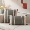 Almohadón trenzas - 50x30cm - Gris Almohadón trenzas - 50x30cm - Gris