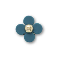 Jibbitz™ Charm Flor Azul Retro Multicolor