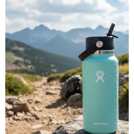Botella 32 Oz (946ml) Wide flex straw cap Hydro Flask Dew
