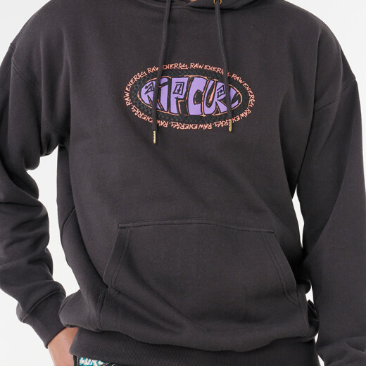 Canguro Rip Curl De Oval - Negro Canguro Rip Curl De Oval - Negro