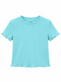 PIJAMA CONJUNTO SHORT Y REMERA CELESTE