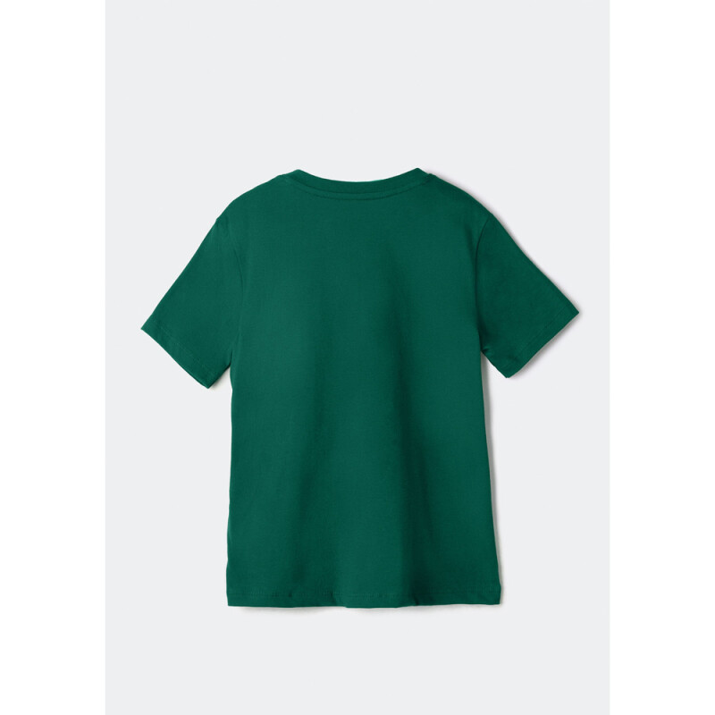 CAMISETA MM MASC VERDE ESCURO