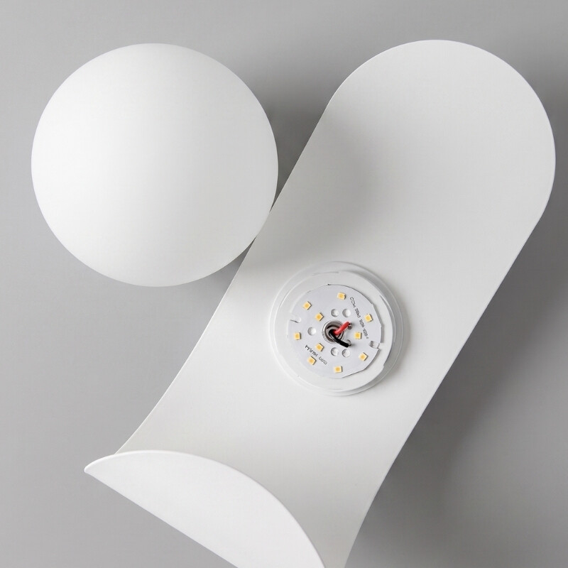ARTEFACTO DECORATIVO DE PARED CRUX Luminaria De Pared Crux Blanco