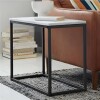 Mesa Lateral - Metal y Mármol Mesa Lateral - Metal y Mármol