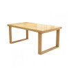 Mesa de comedor Nilo Madera maciza 120 cm Mesa de comedor Nilo Madera maciza 120 cm