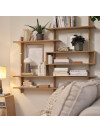Mueble de pared KARLEBY roble/blanco Mueble de pared KARLEBY roble/blanco