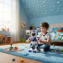 Robot Inteligente Interactivo Control Juguete 30Cm Infantil Color Blanco