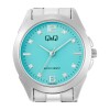 Reloj análogo Q&Q esfera turquesa Modelo C05A021PY Reloj análogo Q&Q esfera turquesa Modelo C05A021PY
