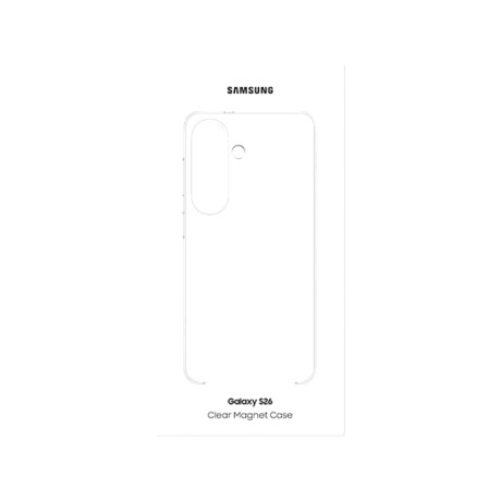 Funda Samsung Clear Magnet Case Transparente para Galaxy S26+ Funda Samsung Clear Magnet Case Transparente para Galaxy S26+
