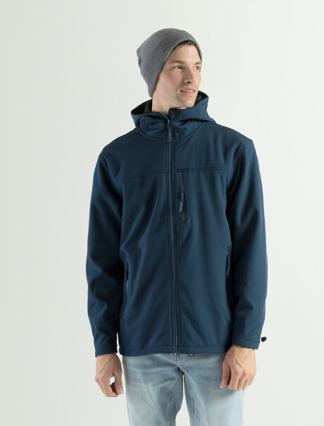 Campera Neopreno con Capucha Marino