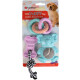 SET 3 JUGUETES TPR FLAMINGO LOEKIE PARA CACHORROS SET 3 JUGUETES TPR FLAMINGO LOEKIE PARA CACHORROS