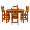 Juego de Comedor Metrópolis 4 sillas Juego de Comedor Metrópolis 4 sillas