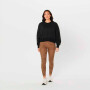 Polera Year Round Terry Crew Neck Sweatshirt Mujer Black