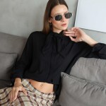 BLUSA ZARA NEGRO