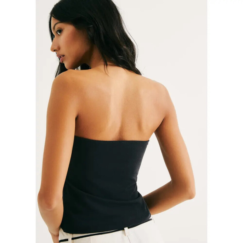 BLUSA SM FEM PRETO ESCURO