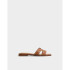 ITSANDAL OPEN WHITE SYNTHETIC MEDIUM BROWN