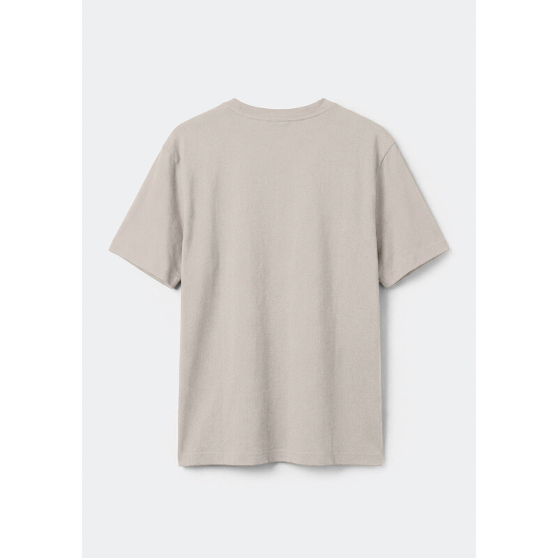 CAMISETA MM MASC MARROM CLARO