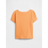 V-SU SS RIB TEE ICY ORANGE