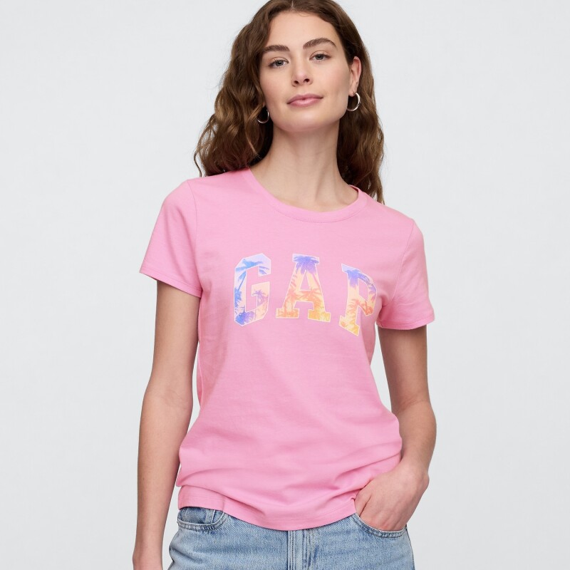V-SS LOGO CLASSIC TEE SUGAR PINK