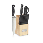 Cuisinart® JUEGO DE CUCHILLOS ADVANTAGE CON BLOQUE TRIPLE REMACHE DE 14 PIEZAS N/A