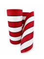 MALLAS PARA SILLAS - Ancho 40cm rojo/blanco
