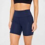 Short Oasis High-Waisted Short 6 Mujer Deep Navy