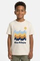 Remera m/c estampada Rise & Enjoy CRUDO