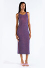 ELI LUREX DRESS Blueberry
