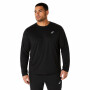 Polo Running Asics Silver LS Top Hombre Performance Black