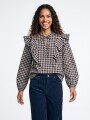 BLUSA BELLUNE CHOCOLATE