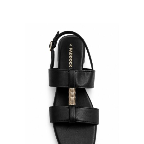 SANDALIA PAROS Negro