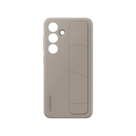 Funda Samsung Standing Grip Case con Correa y Soporte para Galaxy S24 Beige
