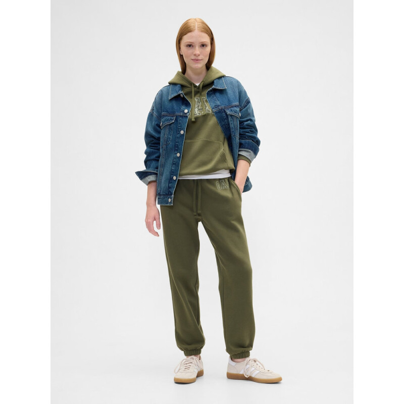 V-GAP HERITAGE JOGGER ARMY JACKET GREEN