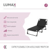 Catre Plegable Lumax Acolchonado Resiste Grande 193x75cm Catre Plegable Lumax Acolchonado Resiste Grande 193x75cm